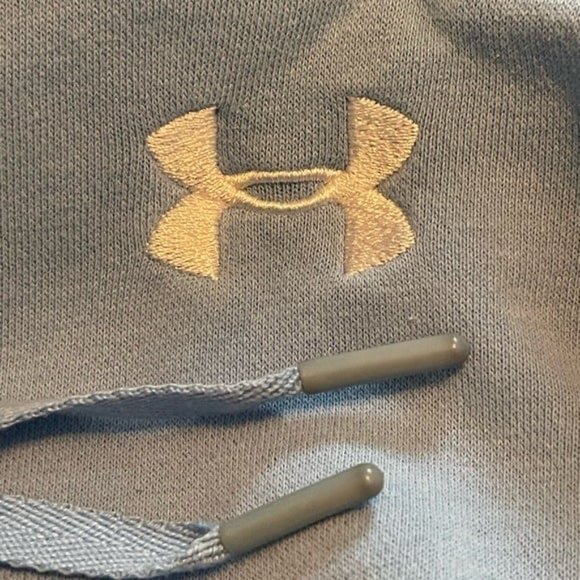 Under Armour Men’s XXL Loose Fit Cold Gear Hoodie - Powder Blue - Picture 5 of 11